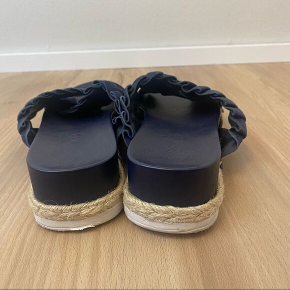 1. State Salyn Ruffle Espadrille Slide Sandal - Picture 6 of 11